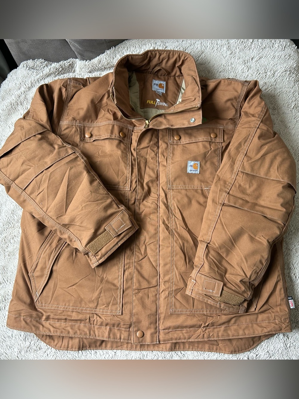Carhartt Men’s FR Full Swing Quick Duck Coat XL